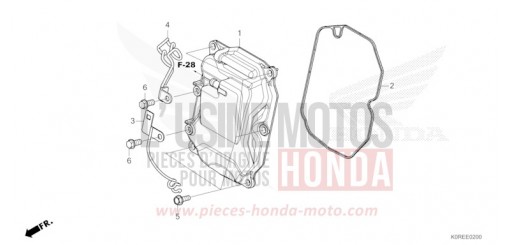 CYLINDER HEAD COVER SH125ADT de 2026